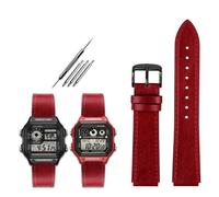 Cinturino orologio pelle per Casio G-Shock AE1200WH/1300/1000/A159 AQ-S810W 18mm