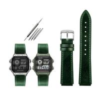 Cinturino orologio pelle per Casio G-Shock AE1200WH/1300/1000/A159 AQ-S810W 18mm