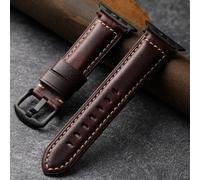 Cinturino orologio pelle per Iwatch9 Apple Watch S9 S8 Ultra2 49 45 44 42 41 mm