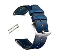 Cinturino orologio pelle verde blu rosso marrone 18mm 20mm 22mm per Rolex Seiko