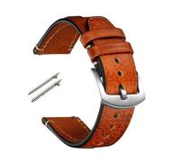 Cinturino orologio pelle verde blu rosso marrone 18mm 20mm 22mm per Rolex Seiko