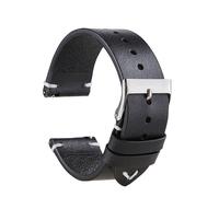 Cinturino orologio pelle vintage retrò verde blu marrone nero 18mm 20mm 22mm