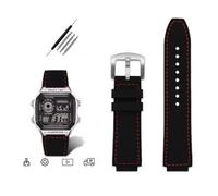 Cinturino orologio silicone per Casio G-Shock AE1200WH/1300/A159 AQ-S810W 18mm