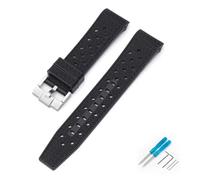 Cinturino orologio silicone per Swatch X Blancpain Fifty Fathoms Five Ocean 22mm