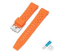 Cinturino orologio silicone per Swatch X Blancpain Fifty Fathoms Five Ocean 22mm