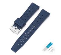 Cinturino orologio silicone per Swatch X Blancpain Fifty Fathoms Five Ocean 22mm