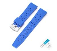 Cinturino orologio silicone per Swatch X Blancpain Fifty Fathoms Five Ocean 22mm