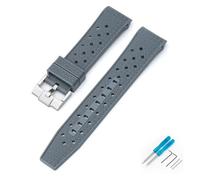 Cinturino orologio silicone per Swatch X Blancpain Fifty Fathoms Five Ocean 22mm