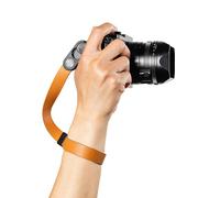 Cinturino Peak Design Cuff LRS-WR-AM-1 Pelle Ambra Sicurezza Fotocamera