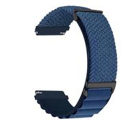 Cinturino per Amazfit GTS, 20mm Cinturino in Nylon Elastico Intrecciato Cinturino per Amazfit GTR 42mm/Amazfit GTS/GTS 4/GTS 3/GTS 2/2 Mini/2e/Amazfit Bip/Bip Lite/Bip S/Bip U/U Pro/Bip S Lite,Blu