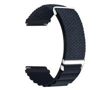 Cinturino per Amazfit GTS, 20mm Cinturino in Nylon Elastico Intrecciato Cinturino per Amazfit GTR 42mm/Amazfit GTS/GTS 4/GTS 3/GTS 2/2 Mini/2e/Amazfit Bip/Bip Lite/S Lite/Bip S/Bip U/U Pro,Blu scuro