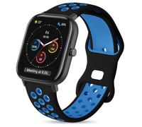 Cinturino per Amazfit GTS, 20mm Silicone Cinturini di Ricambioo per Amazfit GTS 4, GTS 4 Mini, GTS 3, GTS 2, GTS 2 Mini, Amazfit Bip, Bip 3, Bip 3 Pro, Bip U, Bip U Pro, GTR Mini, Amazfit Active