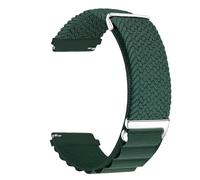 Cinturino per Amazfit GTS, Cinturino 20mm in Nylon Elastico Intrecciato per GTR 42mm/GTS 4/GTS 3/Mini/2e/Lite/Bip S/Bip U/U Pro, Verde