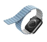 Cinturino per Apple Watch 38mm UNIQ Revix Reversibile Magnetico Bianco
