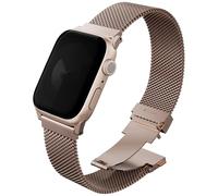 Cinturino per Apple Watch 49mm UNIQ Dante Pro in acciaio inossidabile rosa