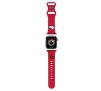 Cinturino per Apple Watch da 38 mm Hello Kitty in silicone rosso