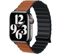 Cinturino per Apple Watch da 42 mm Beline Magnetic Pro nero e marrone