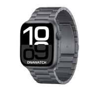 Cinturino per Apple Watch PERSONALIZZABILE CON INCISIONE LASER in Acciaio Inox Serie 11/10/9/8/7/6/5/4/3/2/1/SE/ULTRA (Grigio, Serie 9/8/7/6/5/4/3/2/1 38/40/41 mm)