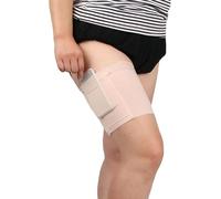 Cinturino per Calzino Antiscivolo Porta Telefono E Carta di Credito Addensare La Borsa Giarrettiera della Coscia delle Donne per La Sicurezza del Telefono, Skin Color, S(50-55cm)