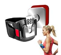 Cinturino per cellulare, custodia per cellulare, chiusura automatica, per corsa, trekking, ciclismo, fitness, guida, mantiene il telefono al sicuro durante l'allenamento