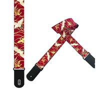 Cinturino per chitarra in fiore di ciliegio di supporto e confortevole per tutti