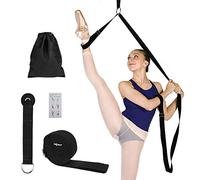 Cinturino per Esercizi Yoga, Balletto Banda Elastica per Gambe, Flessibilità e Stretching Leg Strap Porta Barella, Cintura Practice per Flessibilità Pose, per Danza, Ginnastica, Casa o Palestra