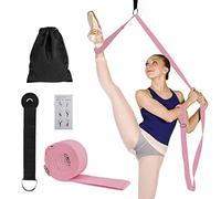 Cinturino per Esercizi Yoga, Balletto Banda Elastica per Gambe, Flessibilità e Stretching Leg Strap Porta Barella, Cintura Practice per Flessibilità Pose, per Danza, Ginnastica, Casa o Palestra