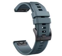 Cinturino per Garmin Fenix 5/5 Plus/6/6 Pro, Forerunner 935/945/955/965, 22mm Cinturino per Garmin Fenix 7/7 Pro/8 47mm, Instinct/2, Epix 2/Epix Pro 47mm, Descent G1, Approach S62/S60(Ardesia)