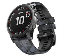 Cinturino per Garmin Fenix 6/5/6 Pro/5 Plus/7/7Pro, Cinturino Orologio 22mm di Ricambio in Silicone per Instinct/Instinct 2, Forerunner 935/945, Approach S60/S62