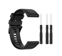 INF Cinturino per Garmin Fenix 7/6/5 Nero