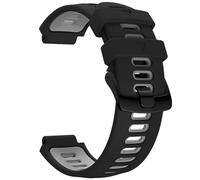 INF Cinturino di ricambio per Garmin Forerunner 235/220/230/620/630/735XT Silicone Nero
