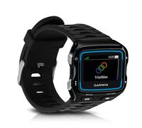 kwmobile Cinturino TPU Silicone con Fibbia Compatibile con Garmin Forerunner 920XT Cinturino - Cinturini 17-23 cm Nero