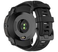 Cinturino per Garmin Instinct 3, cinturino di ricambio in morbido silicone per Garmin Instinct 3 Amoled/Solar (senza tracker)