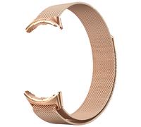 Cinturino per Google Pixel Watch milanese acciaio inox magnetico rosa champagne