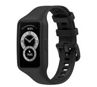 Cinturino per Huawei Band 7 / 6 Pro / 6 / Honor Band 6 silicone morbido nero