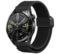 Cinturino per Huawei Watch GT4 46mm/GT3 46mm/GT2 46mm, 22mm Magnetic Adjustable Nylon Cinturino per Huawei Watch GT4 Pro/GT3 Pro/GT2 Pro/GT2e/Galaxy Watch 3 45mm/Galaxy Gear S3 Frontier/Classic