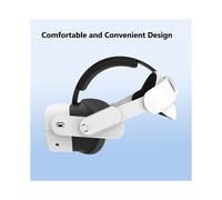 Cinturino per La Testa Comodo per Meta Quest 3S VR Headset Elite Headband Custodia per Meta Quest 3S