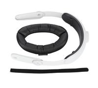Cinturino per la testa VR per Meta Quest3S, cinturino Elite bilanciato, regolabile e senza pressione, con morbida imbottitura, leggero e