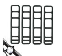 Cinturino per luce della bicicletta, in silicone, lunghezza 67-100 mm
