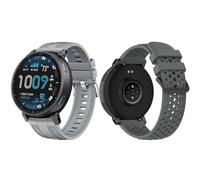 Cinturino per orologio adatto per Amazfit Bip 6/Bip 5/Active Max/Balance 2/GTR 4/GTR 3 Pro/3/2/2e/47 mm, cinturino sportivo di ricambio in silicone intrecciato da 22 mm, adatto per SUUNTO RACE 2/RUN