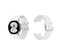 Cinturino per Orologio Compatibile per Samsung Galaxy Watch 5 Pro 40MM 44MM 45MM SM-R900 SM-R910 SM-R925, Cinturino di Ricambio in Silicone (Bianco)