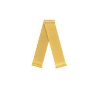 Cinturino per orologio coros apex 4 24 mm in nylon giallo