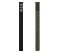 Cinturino per orologio da 26 mm compatibile con Garmin Fenix 8 51 mm/Tactix 8 51 mm/Enduro/Instinct 3 50 mm/2X/epix Pro 51 mm, UltraFit Nylon Hook Loop Quick Dry Strap per Fenix 7X/6X Pro/5X Plus/3