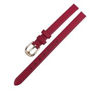 Cinturino per orologio da 6mm a 22mm in vera pelle, pelle bovina liscia, Colore 3, 12mm