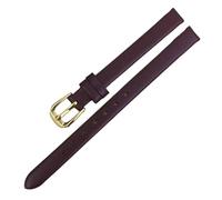 Cinturino per orologio da 6mm a 22mm in vera pelle, pelle bovina liscia, Colore 8, 18mm