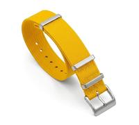 Cinturino per orologio in nylon militare a costine, 20 mm, 22 mm, nero, blu, grigio, rosso, arancione, giallo, kaki, verde, tessuto increspato, cinturino colorato a doppio passaggio, fibbia e raccordi