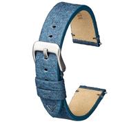 Cinturino per orologio in pelle di ananas vegano, 18 mm, 20 mm, 22 mm, nero, marrone scuro, blu, marrone chiaro, cinturino di ricambio 100% vegano, realizzato in pelle di ananas riciclata, per uomini
