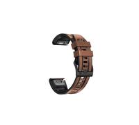 CINTURINO INF per orologio in pelle per Garmin Fenix 7 Pro/7X Nero, Pelle