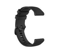 Cinturino per orologio in silicone Black 20 mm Garmin Venu, Vivomove, Move, Vivoactive, Forerunner, Approach S40