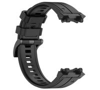 INF Cinturino per orologio in silicone ispessito con fibbia per Amazfit T-Rex 2/3, nero